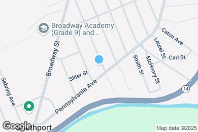 Map image of the property - 942 Sycamore St