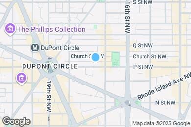 Map image of the property - 1715 P St NW