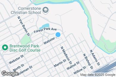 Map image of the property - 1421 Webster St