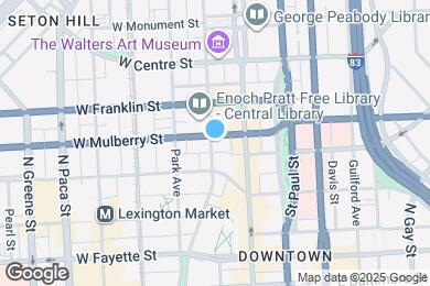 Map image of the property - The Tobee - Cathedral St 311 (19 W. Mulberry)