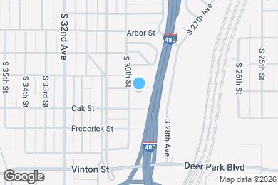 Map image of the property - 2919 Elm St