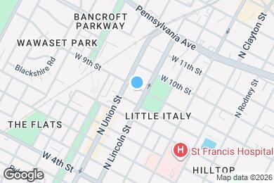 Map image of the property - 1912 W 9th St