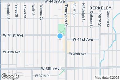 Map image of the property - 3970 Utica St