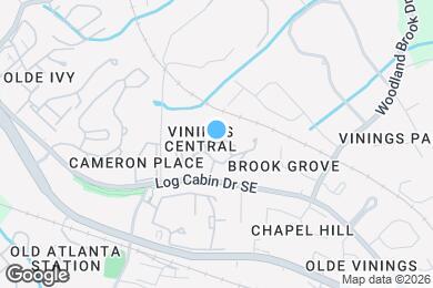 Map image of the property - 4684 Vinings Central Run SE