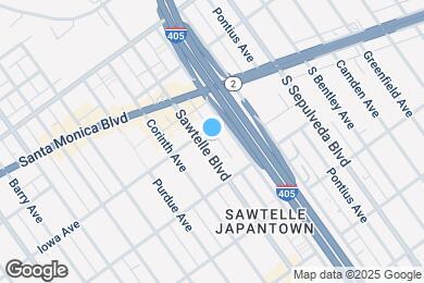 Map image of the property - 1700 SAWTELLE BLVD PH9