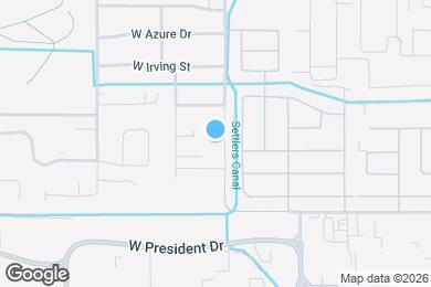 Map image of the property - 1001 N Shamrock St