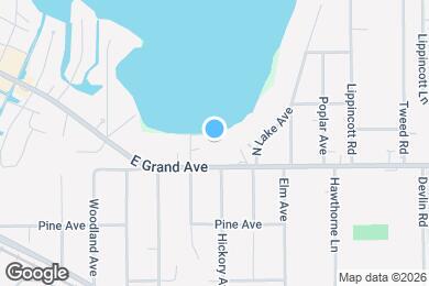 Map image of the property - 184 E Grand Ave