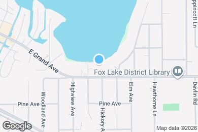 Map image of the property - 184 Grand Ave