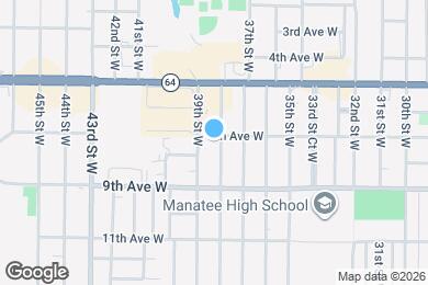 Map image of the property - 3805 7th Ave W