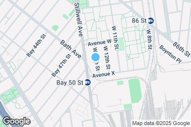 Map image of the property - 2354 W 13th St