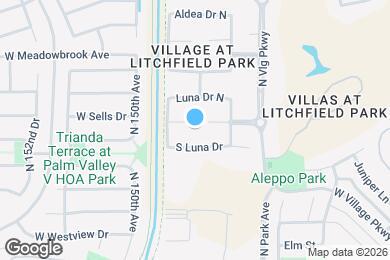 Map image of the property - 14873 Luna Cir