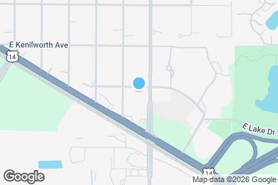 Map image of the property - 745 E Wilmette Rd