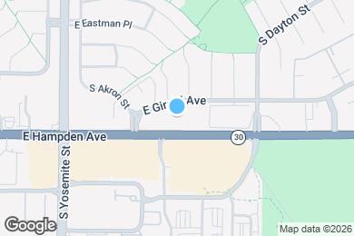 Map image of the property - 9434 E Girard Ave