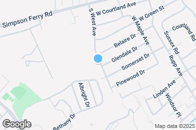 Map image of the property - 33 S West Ave
