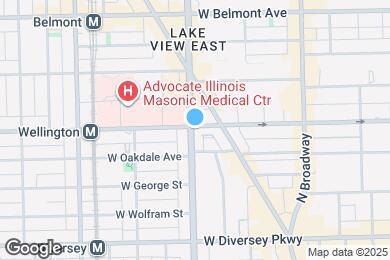 Map image of the property - 2035 W Wellington Ave