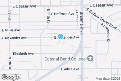 Map image of the property - 729 E Alexander Ave