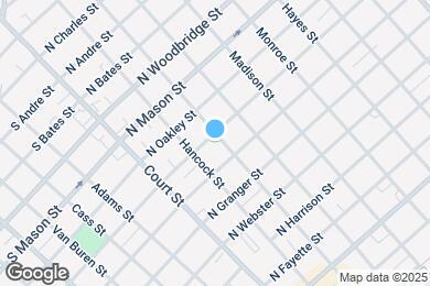 Map image of the property - 1021 Ames St
