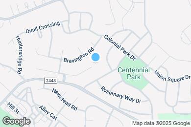 Map image of the property - 12733 Cumberland Crest Dr