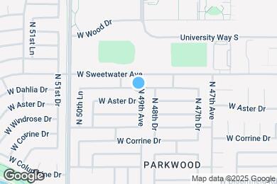 Map image of the property - 4901 W Dahlia Dr