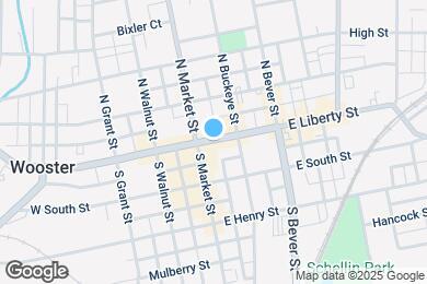 Map image of the property - 121 E Liberty St
