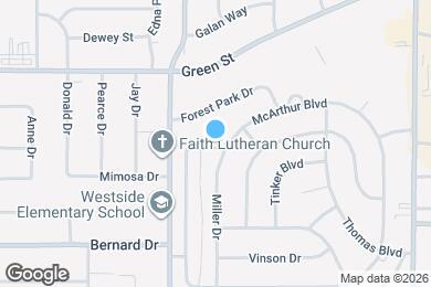 Map image of the property - 609 McArthur Blvd