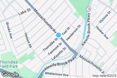 Map image of the property - 2 Thorndike St