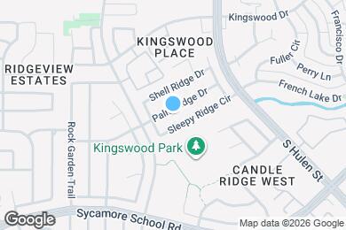 Map image of the property - 4817 Palm Ridge Dr