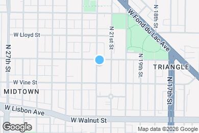 Map image of the property - 1946 N 22nd St