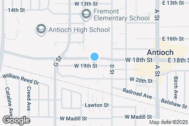 Map image of the property - 408 W 19th St