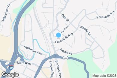 Map image of the property - 150 Huntley Ave