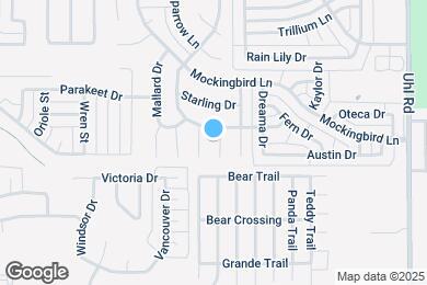 Map image of the property - 1505 Nightingale Ct