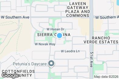 Map image of the property - 5307 W T Ryan Ln