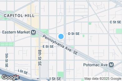 Map image of the property - 1012 Pennsylvania Ave. SE