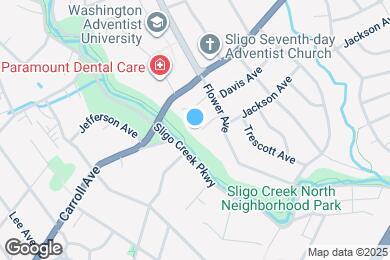 Map image of the property - Parkside Living in Takoma Park – 1, 2 & 3 ...