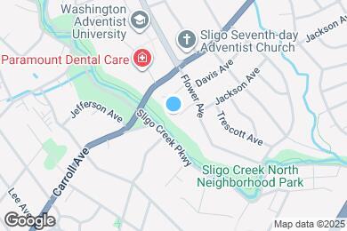 Map image of the property - Parkside Living in Takoma Park – 1, 2 & 3 Bedroom Homes at 702 Chaney Dr