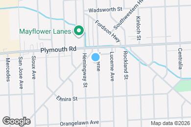 Map image of the property - 11457 Leverne