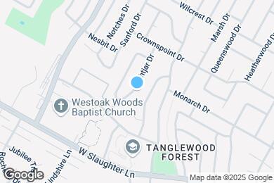 Map image of the property - 9707 Nightjar Dr