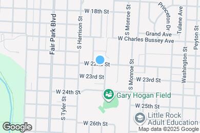 Map image of the property - 5107 W 22nd St