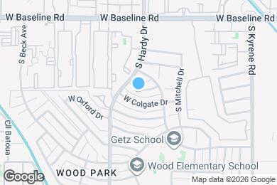 Map image of the property - 903 W Harvard Dr