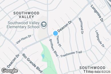 Map image of the property - 2802 Pierre Pl