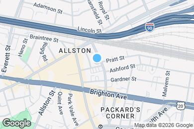 Map image of the property - 22 Farrington Ave