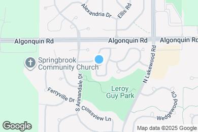 Map image of the property - 170 Bridlewood Cir