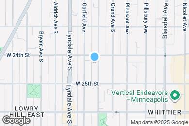 Map image of the property - 2412 Harriet Ave