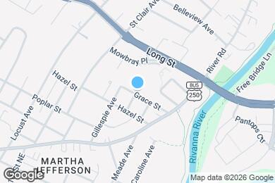 Map image of the property - 1413 Grace St