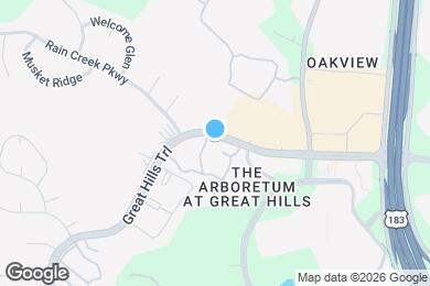 Map image of the property - 9617 Great Hills Trl