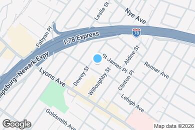 Map image of the property - 148 Dewey St