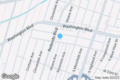 Map image of the property - 5133 1/2 W 21st St