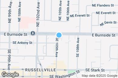 Map image of the property - 10 SE 105th Ave