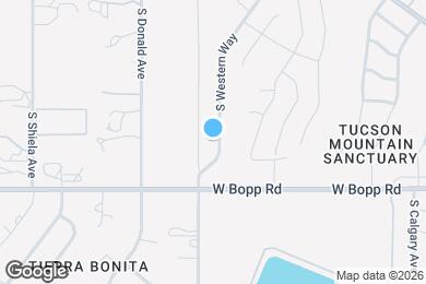 Map image of the property - 3670 S Western Way