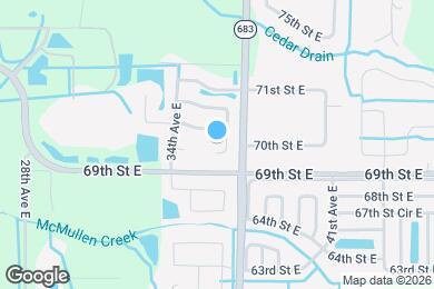 Map image of the property - 3539 70th Glen E